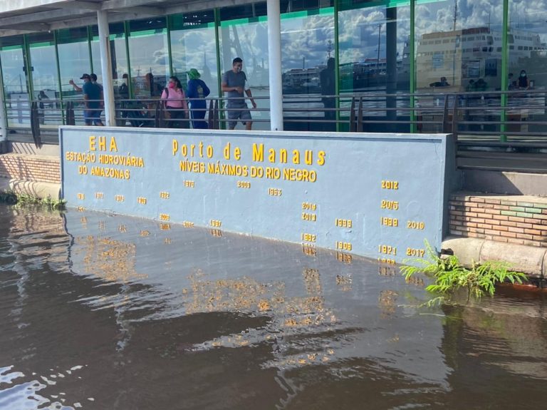 Mesmo com alto nível de chuva, Rio Negro não deve atingir cota de 2021