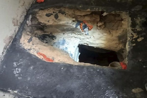 Túnel de três metros para fuga de detentos é encontrado no CDPM1