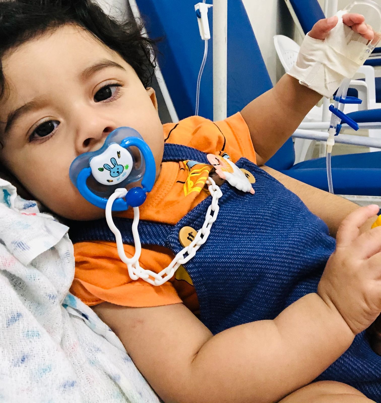 Bebê de 1 ano precisa de ajuda para combater a Lipomielocele; contribua na vaquinha on-line