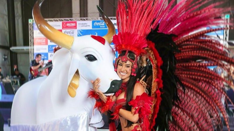 Arena Planeta Boi terá a primeira apresentação de Isabelle Nogueira como cunhã-poranga do Garantido, em Manaus