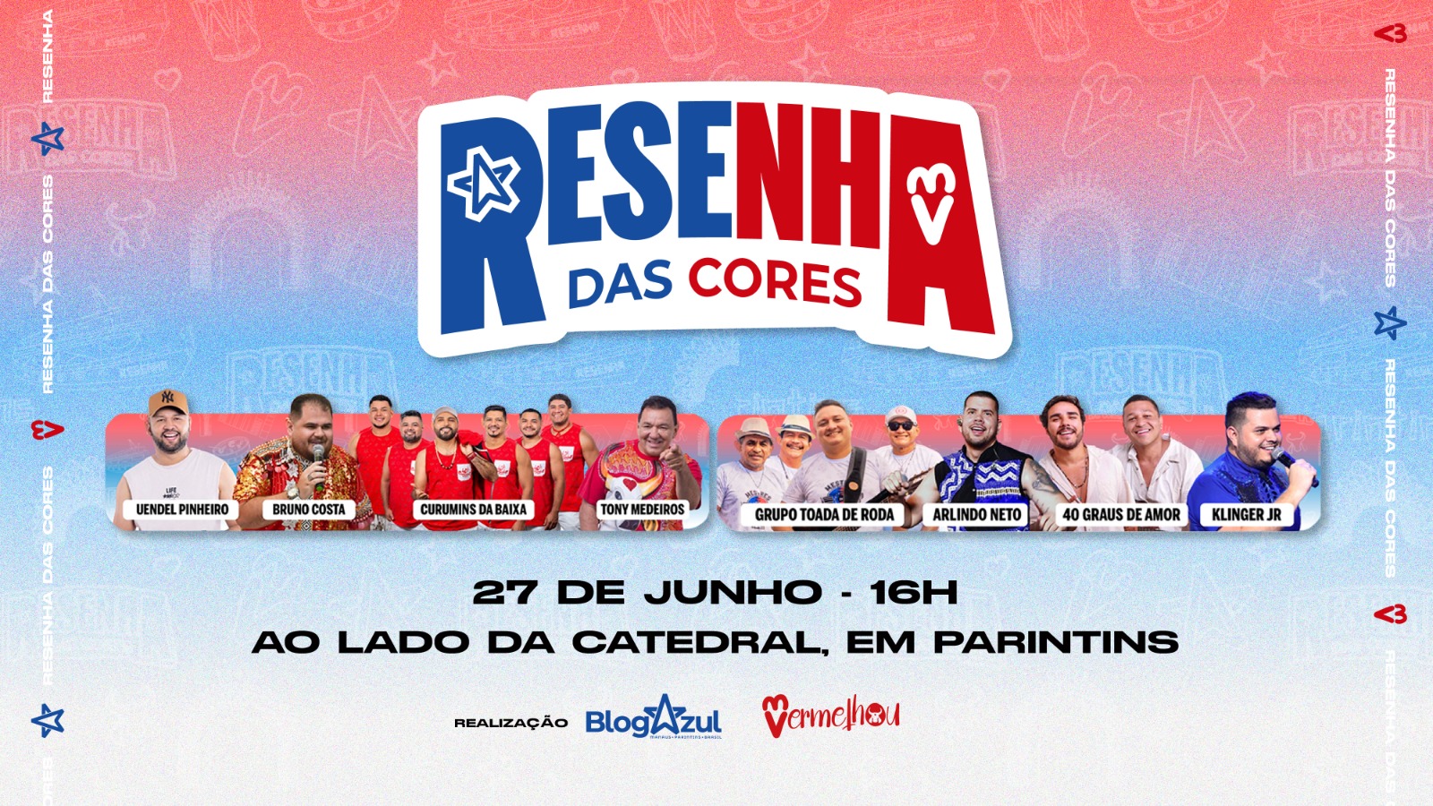 ‘Resenha das Cores’ promete agitar Parintins; confira a programação