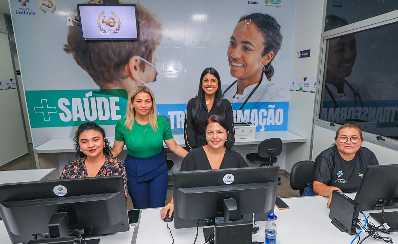Transformação na saúde: Policlínica Codajás reinaugura setor de especializações