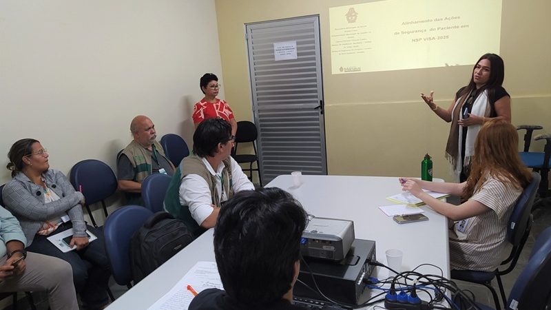 Visa Manaus realiza reunião para alinhamento de ações em ‘Segurança do Paciente’ com a FVS-RCP