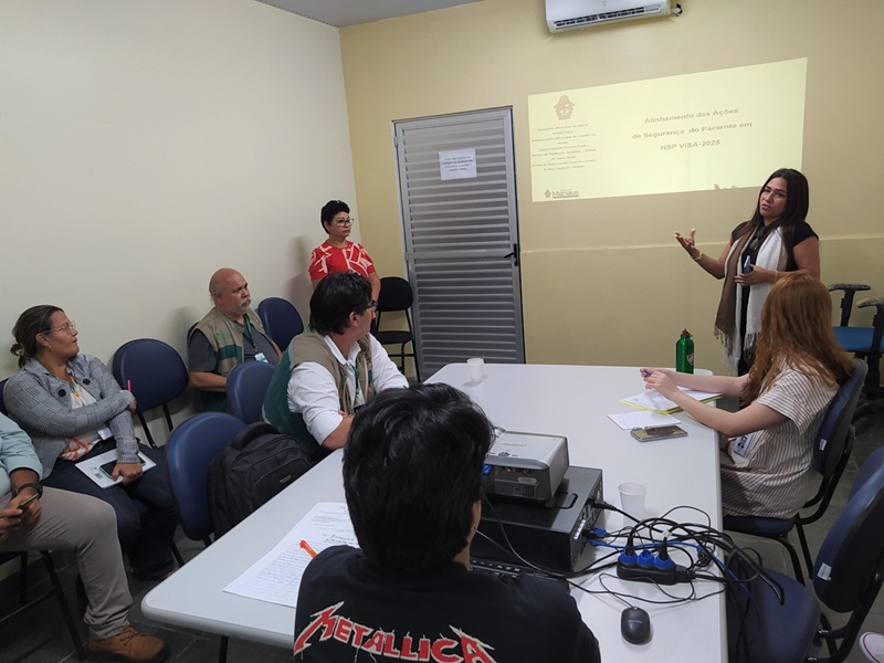 Visa Manaus realiza reunião para alinhamento de ações em ‘Segurança do Paciente’ com a FVS-RCP