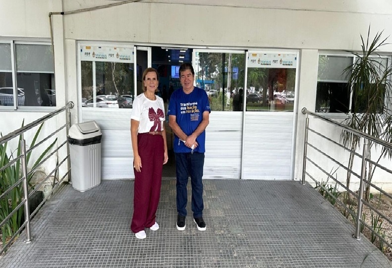Yomara Lins reforça compromisso com idosos durante visita à Fundação Dr. Thomas