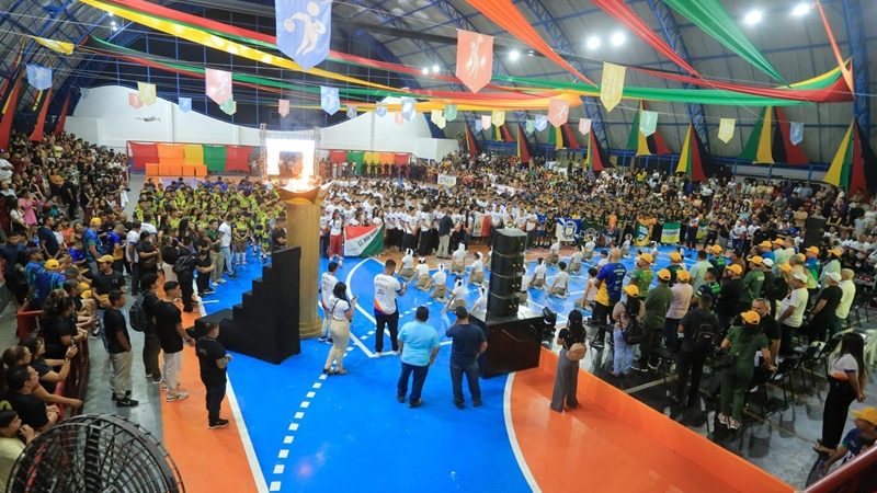 COARI SEDIA ABERTURA DO 46º JOGOS ESCOLARES DO AMAZONAS – POLO IV COM MAIS DE 800 PARTICIPANTES