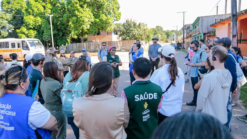 Prefeitura de Manaus recebe representantes do Congresso dos Estados Unidos em missão organizada pela Opas e Fundação das Nações Unidas
