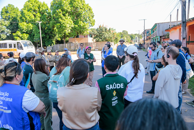 Prefeitura de Manaus recebe representantes do Congresso dos Estados Unidos em missão organizada pela Opas e Fundação das Nações Unidas