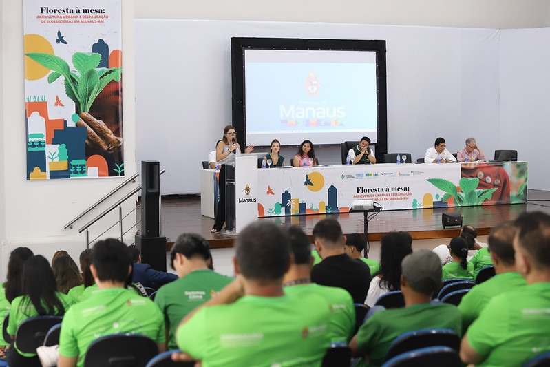 Manaus celebra o Dia Mundial do Meio Ambiente com avanços na agricultura urbana e compromisso com a restauração de ecossistemas