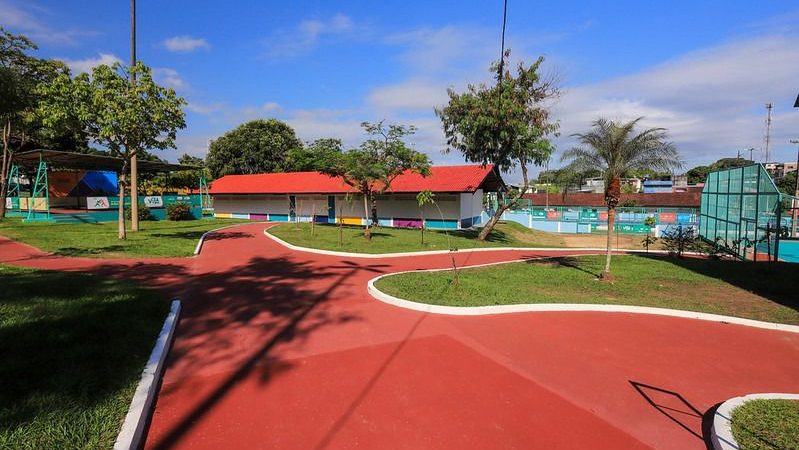 Prefeito David Almeida entrega minivila olímpica Jair Sampaio e passa a oferecer uma das estruturas esportivas mais completas da rede municipal de Manaus