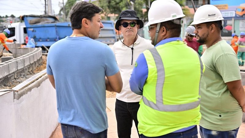 ‘Zona Norte e Leste mais próximas de receber o complexo viário Rei Pelé’, anuncia prefeito David Almeida