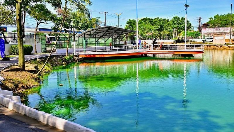 Prefeito David Almeida anuncia recuperação completa da lagoa do Japiim