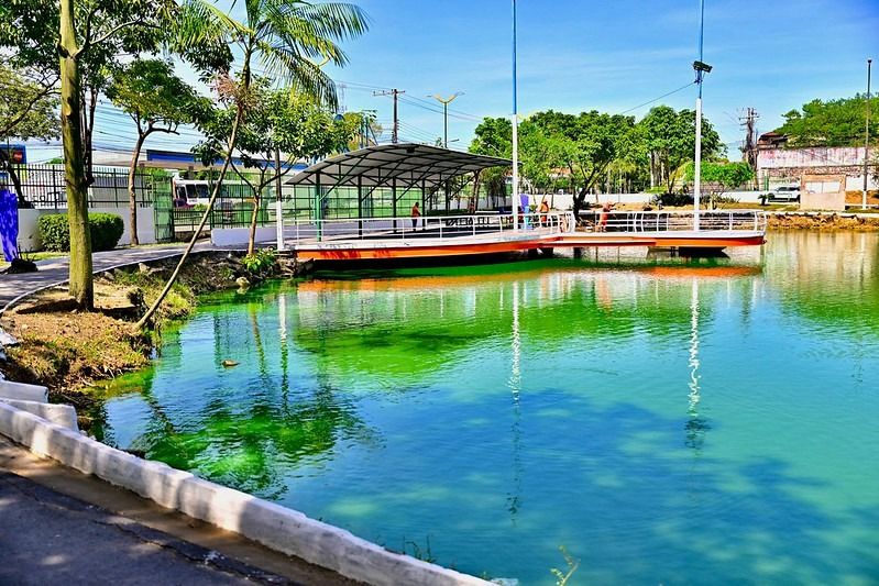 Prefeito David Almeida anuncia recuperação completa da lagoa do Japiim