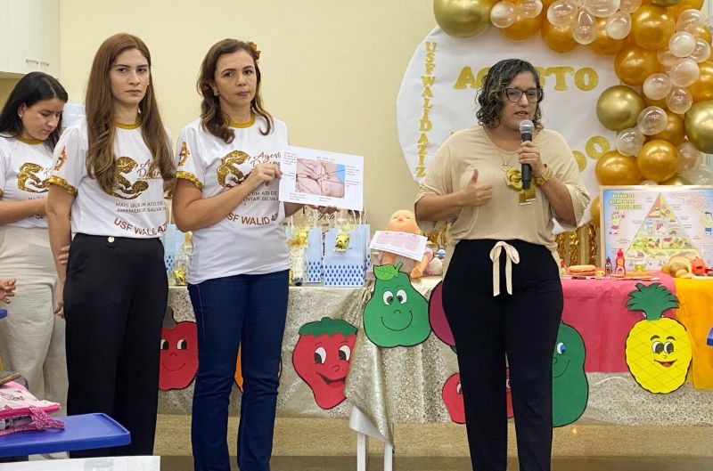 Prefeitura de Manaus enfoca importância da rede de apoio para as mães que amamentam