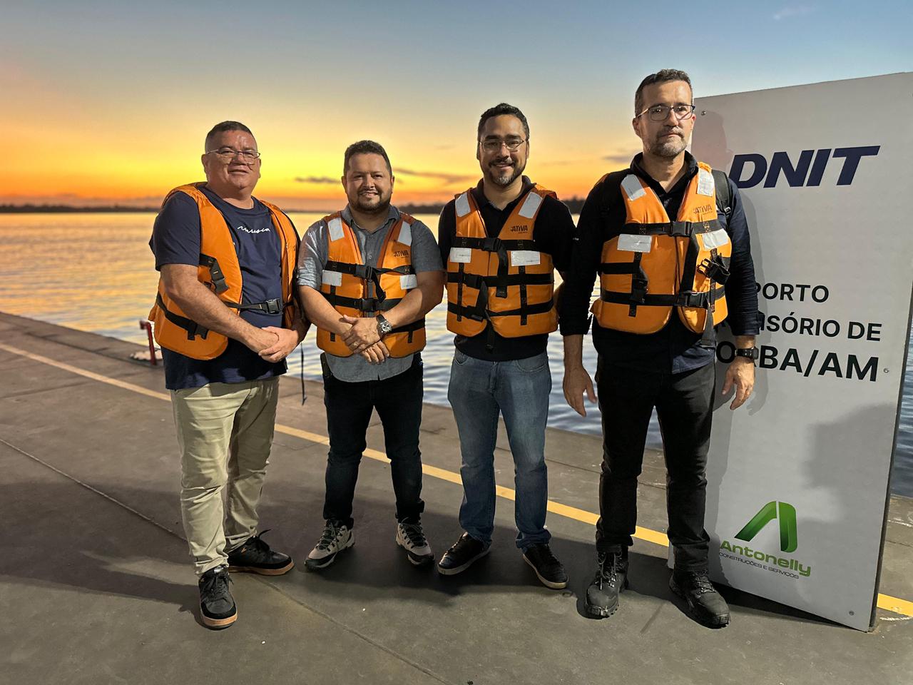 DNIT visita Borba para definir local da instalação do novo Porto