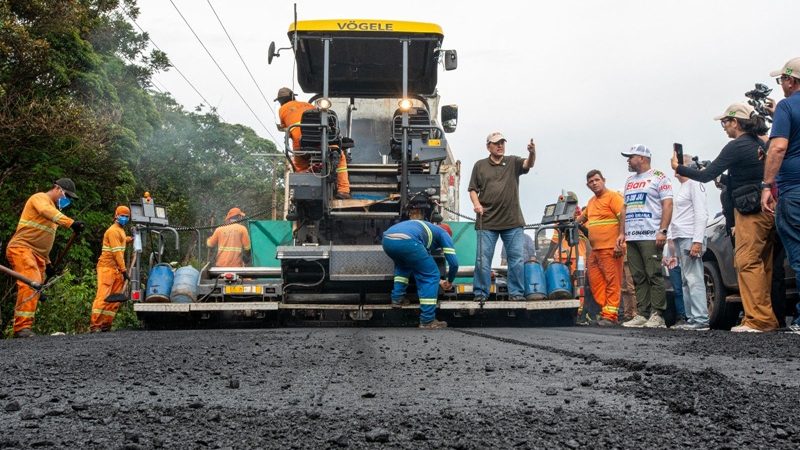 Eduardo Braga destaca retomada emergencial de obras na BR-319 e avanços na rodovia