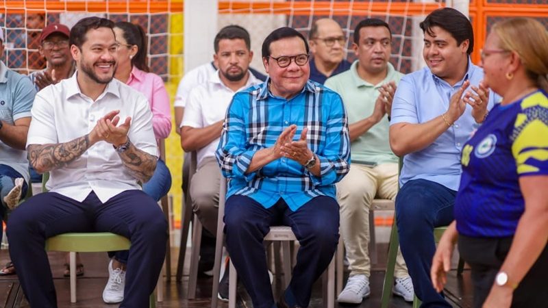 Prefeitura de Coari inaugura Ginásio Poliesportivo da comunidade do Saubinha