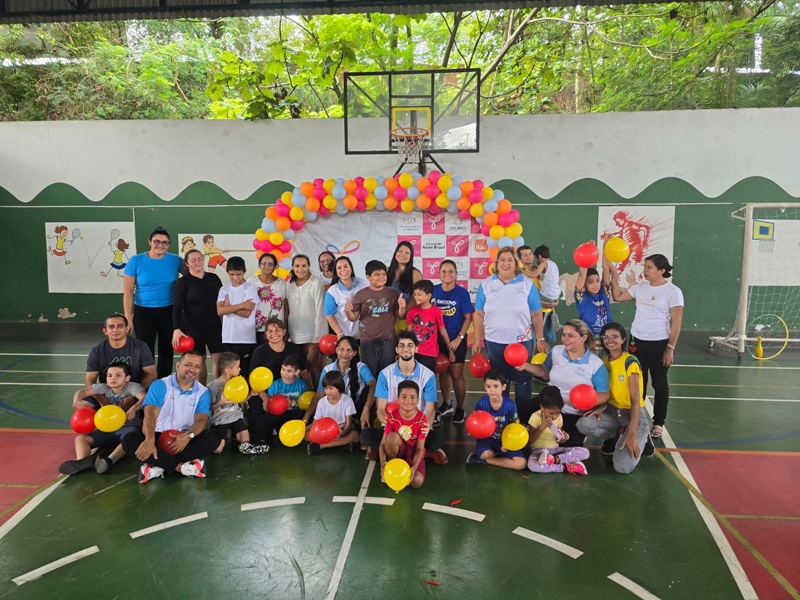Crianças e adolescentes com autismo iniciam prática de esportes pelo Programa TEAtivo na Apae Manaus