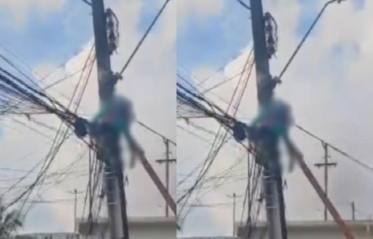 Homem tenta ligação irregular, é eletrocutado, desmaia e acorda em Manaus