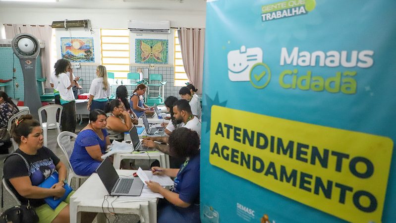 Prefeitura de Manaus realiza 4ª edição do ‘Manaus Cidadã’ com mais de 15 mil atendimentos