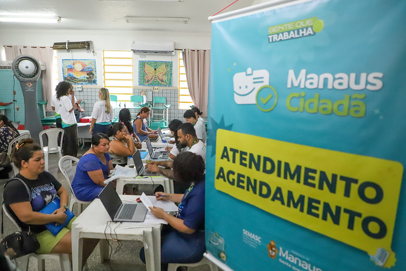 Prefeitura de Manaus realiza 4ª edição do ‘Manaus Cidadã’ com mais de 15 mil atendimentos