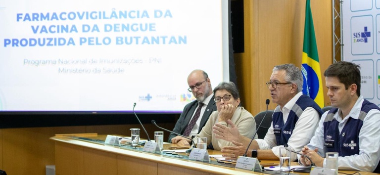 Ministério da Saúde descontinua temporariamente estratégia atual de vacinação do Butantan contra dengue