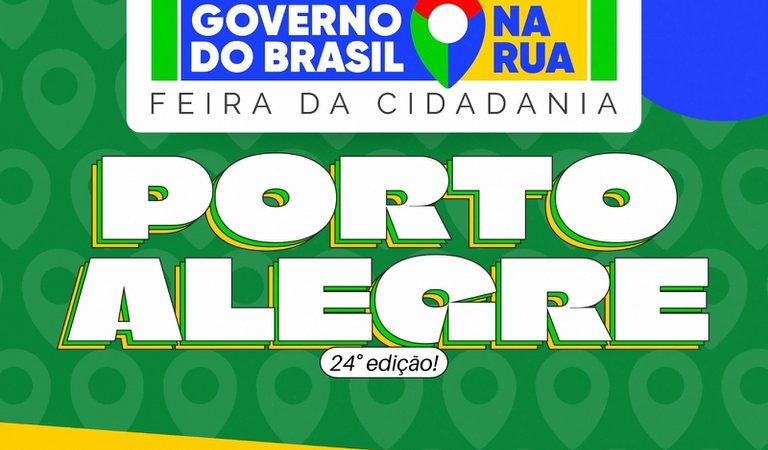 Governo na Rua vai a Porto Alegre na sexta (19) com perícias do INSS, Novo Desenrola e microchipagem