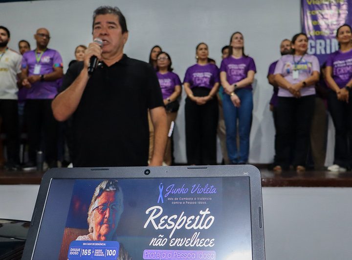 Prefeitura de Manaus lança campanha ‘Junho Violeta’ para conscientização e combate à violência contra a pessoa idosa