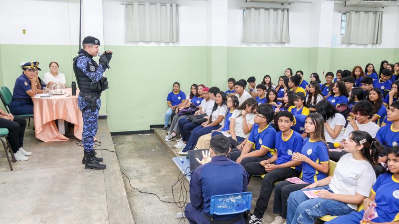 Prefeitura de Manaus realiza abertura da ‘Semana Nacional Antidrogas’ na rede municipal de ensino