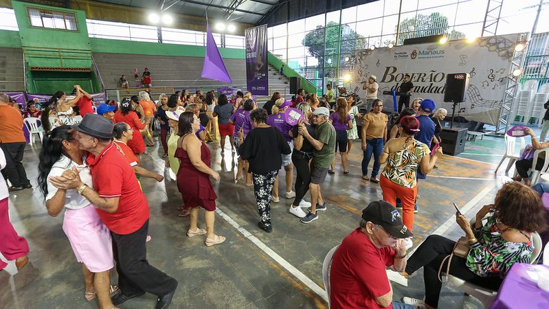 Prefeitura de Manaus realiza mais uma edição do tradicional ‘Bolerão da Saudade’ no complexo esportivo Amadeu Teixeira