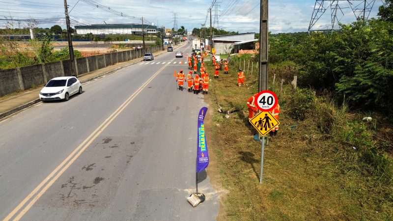 Prefeitura de Manaus intensifica mutirão de limpeza no bairro Colônia Antônio Aleixo e moradores destacam melhoria na qualidade de vida