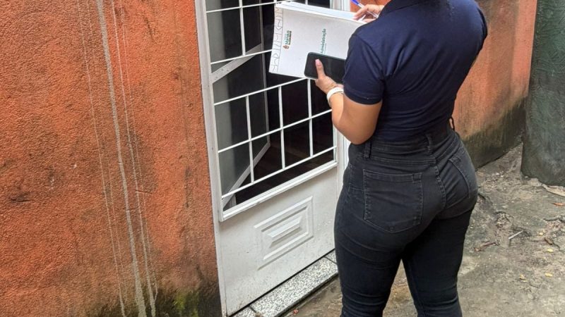 Ação da Prefeitura de Manaus cadastra moradores do Hileia 1 para avanço da regularização fundiária