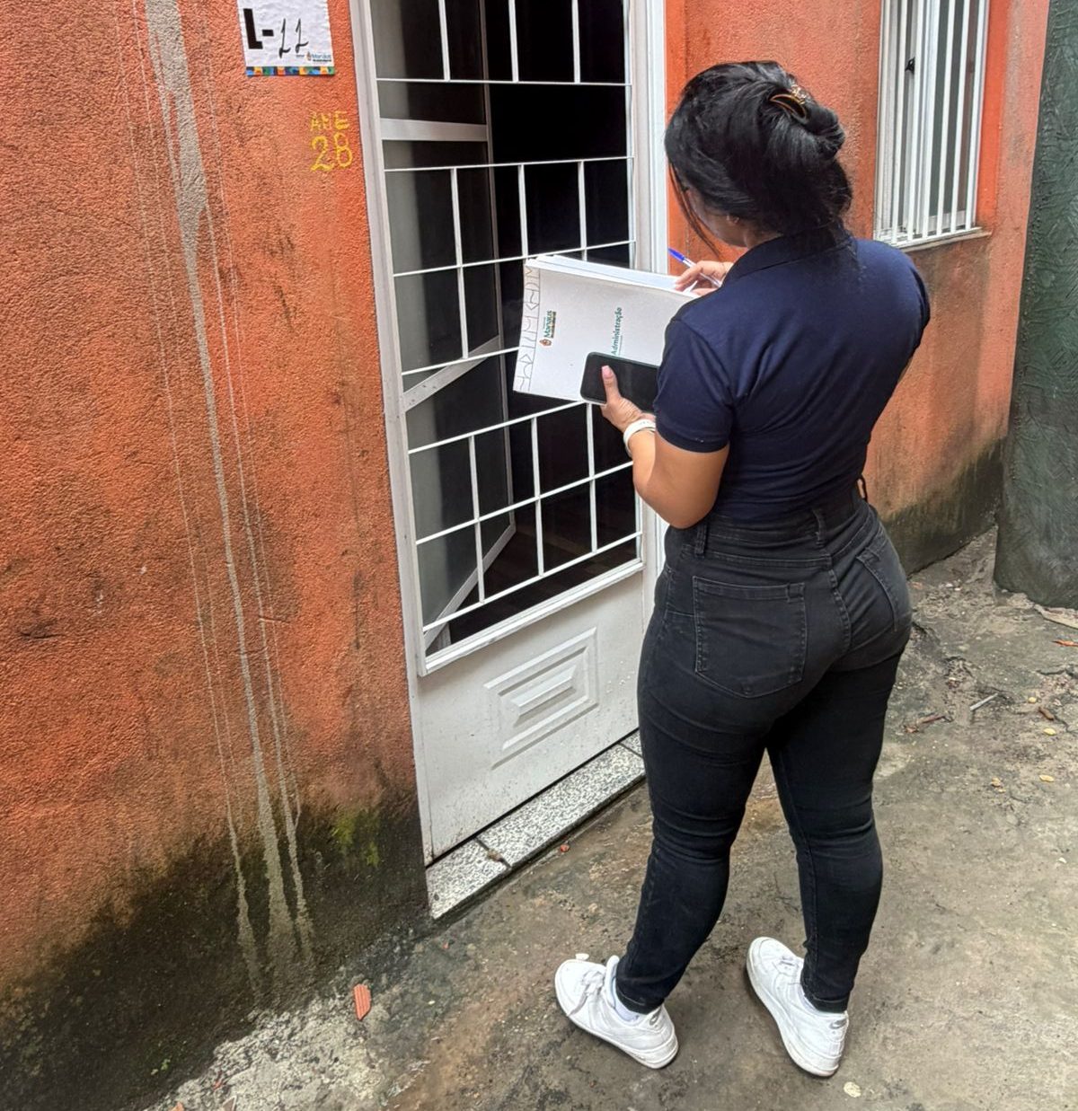 Ação da Prefeitura de Manaus cadastra moradores do Hileia 1 para avanço da regularização fundiária