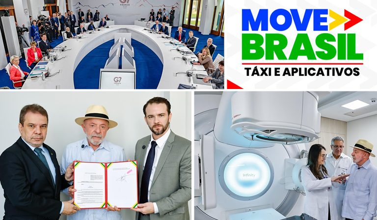 Reunião do G7, entregas na saúde e Move Brasil são destaques do Semana Gov