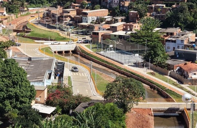 Obras recentes do Novo PAC protegem de alagamentos 100 mil moradores de Salvador
