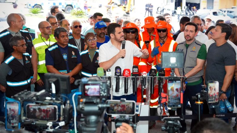 Prefeito Renato Junior leva prefeitura inteira para o bairro Cidade de Deus com serviços integrados de asfalto, limpeza urbana e ações sociais