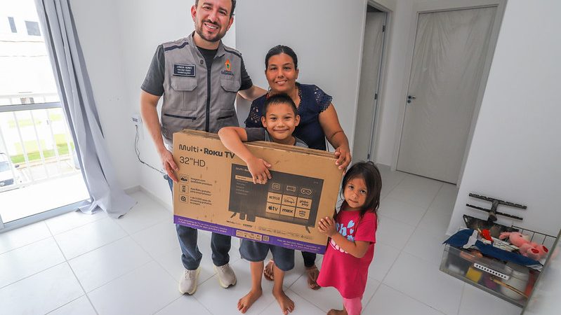 Prefeitura de Manaus garante mais dignidade às 192 famílias do Morar Melhor 14 com entrega de mobílias