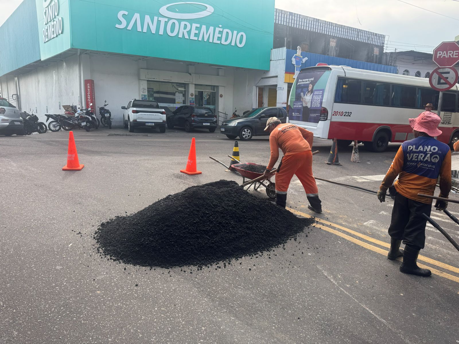 Prefeitura de Manaus intensifica recuperação asfáltica no bairro Redenção e reforça melhorias na mobilidade urbana