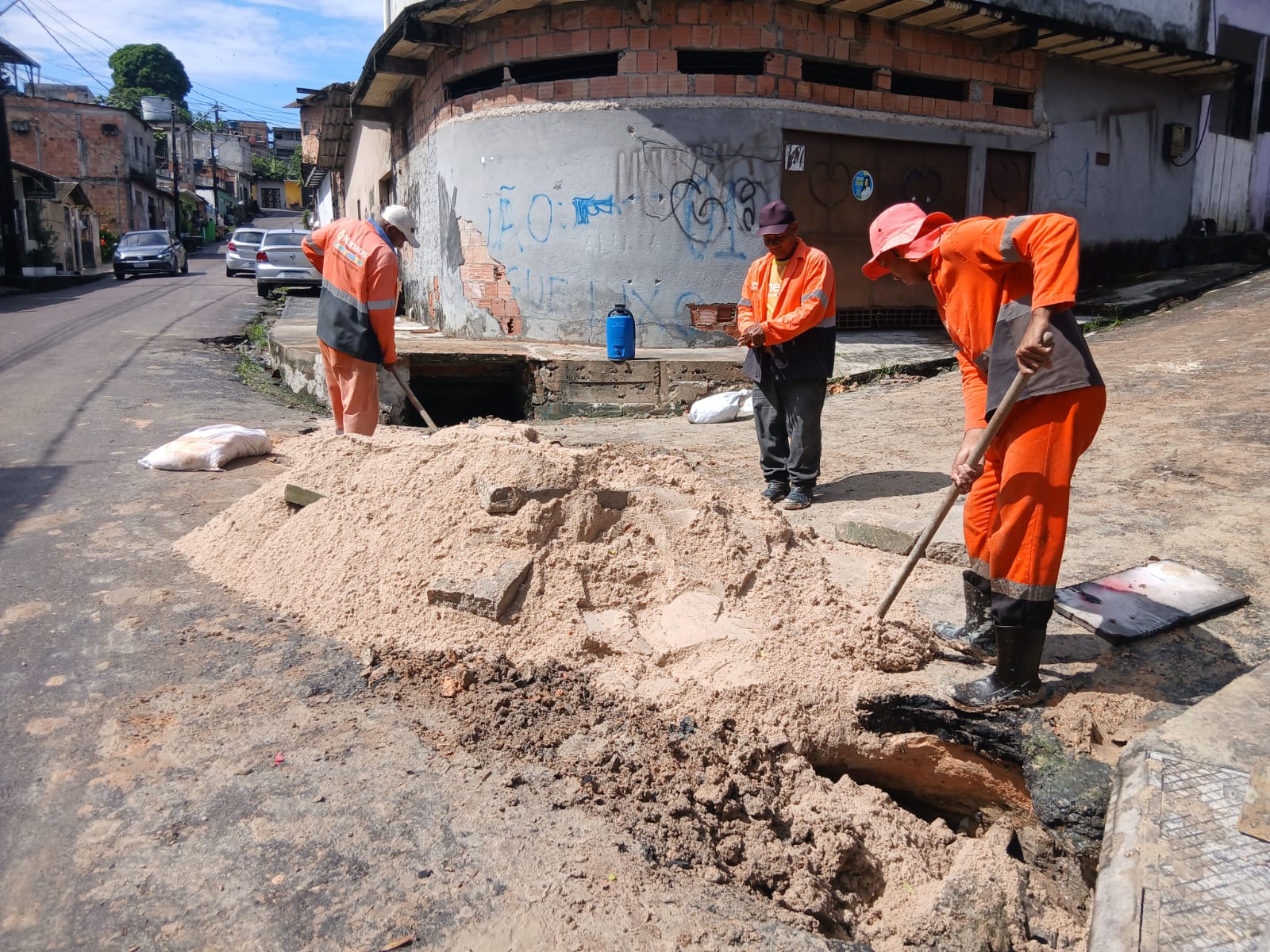 Prefeitura de Manaus conclui recuperação de rede de drenagem profunda e reforça infraestrutura no bairro Tancredo Neves