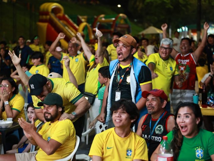 Ruas da Copa reúnem famílias e torcedores em clima de festa com apoio da Prefeitura de Manaus 