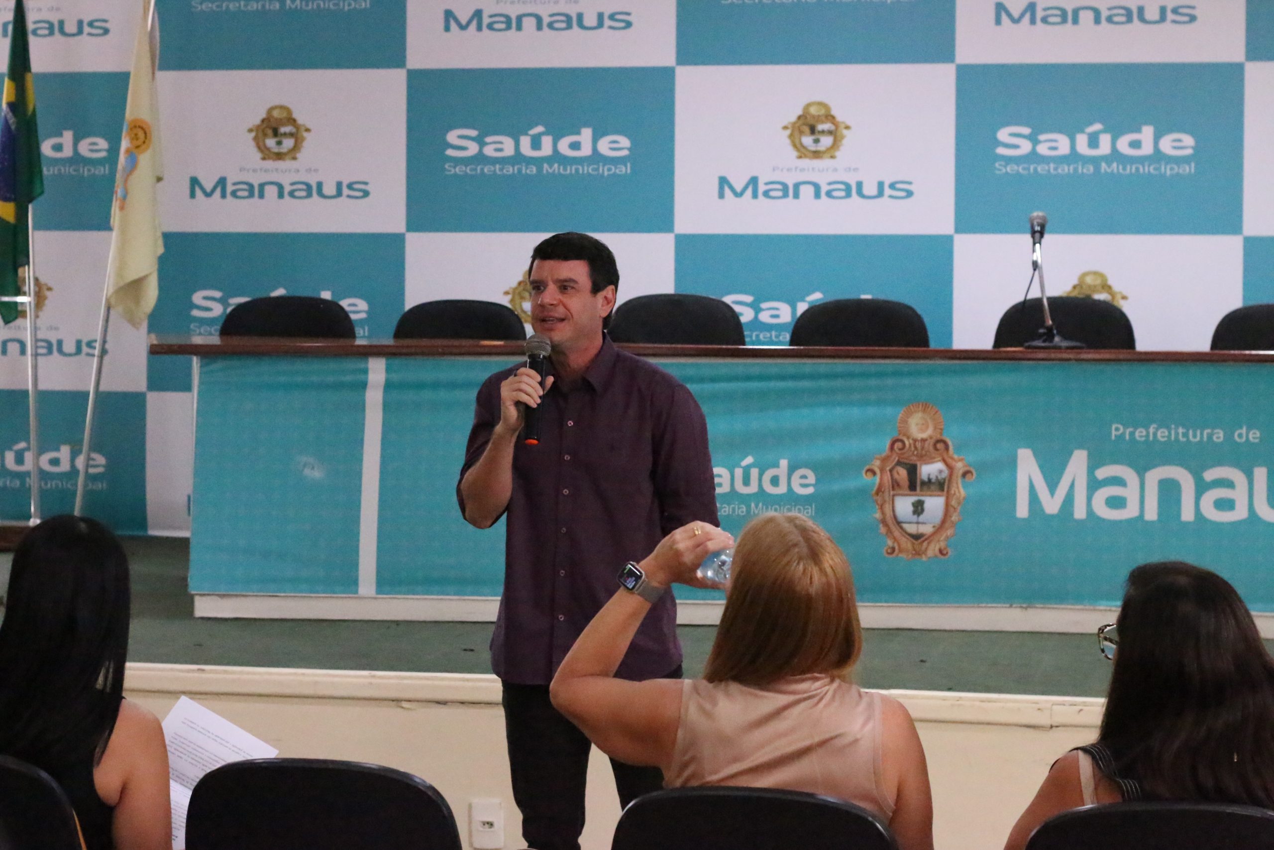 Prefeitura de Manaus recebe representantes do Ministério da Saúde e Core Brasil em seminário de saúde bucal