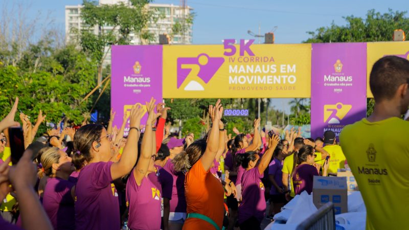 Prefeitura abre inscrições para a corrida ‘Manaus em Movimento’ na próxima segunda-feira, 29/6