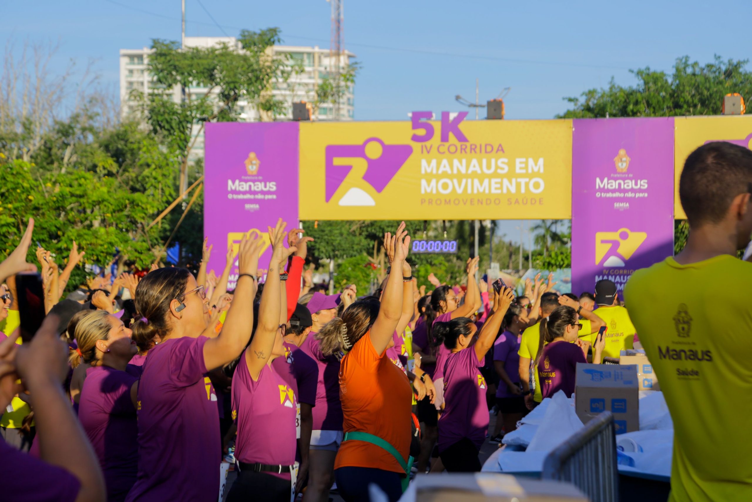 Prefeitura abre inscrições para a corrida ‘Manaus em Movimento’ na próxima segunda-feira, 29/6