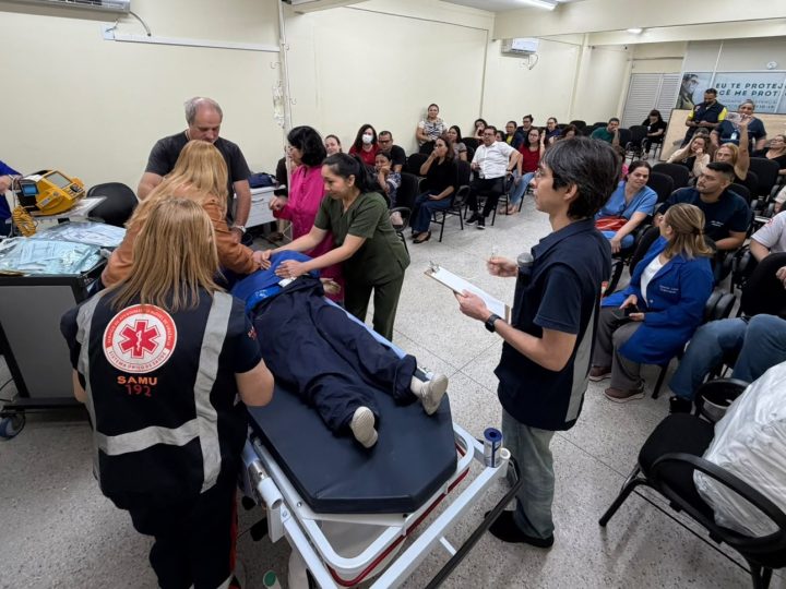 Samu Manaus promove oficina para servidores da Maternidade Dr. Moura Tapajóz