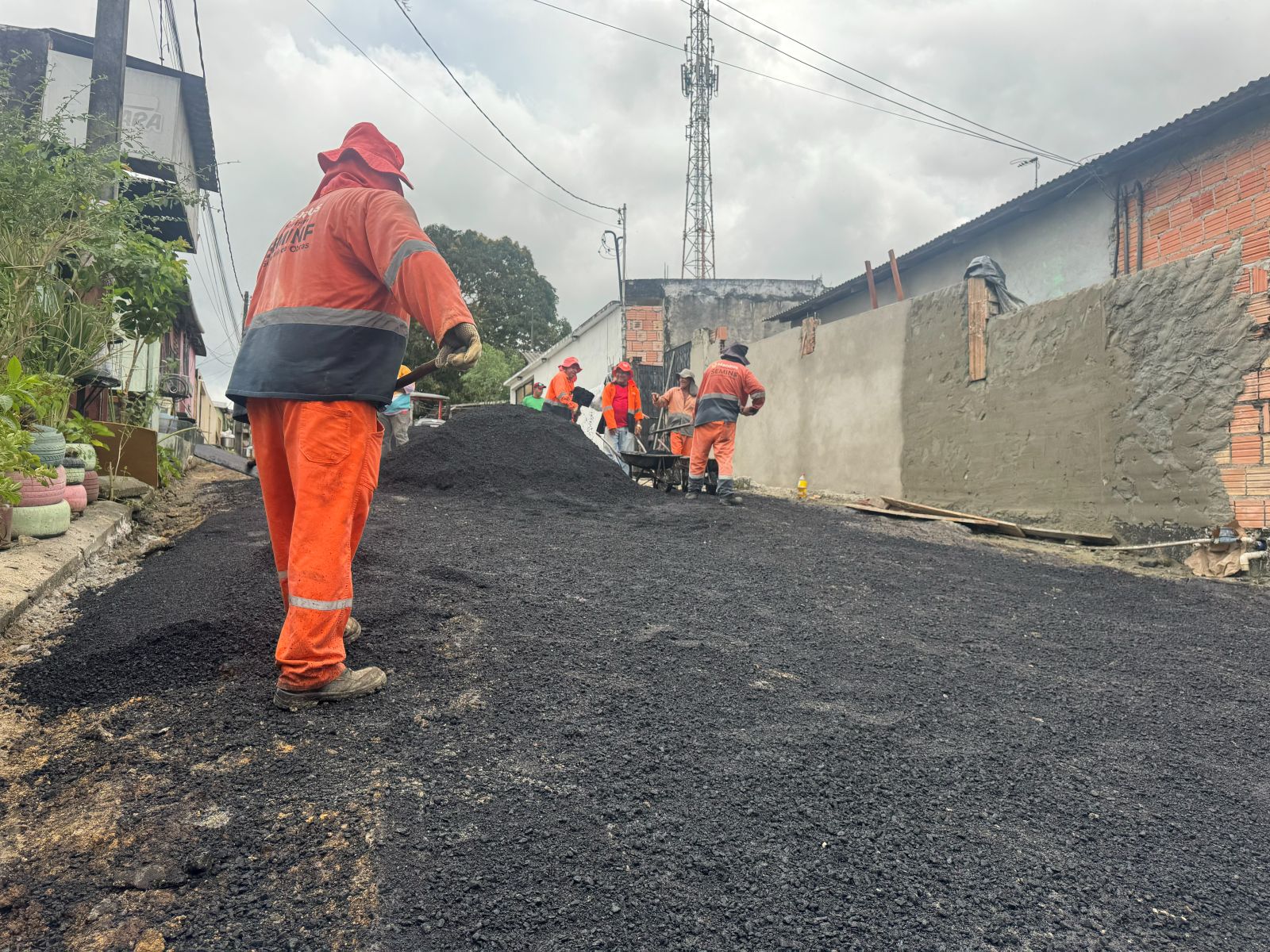 Prefeitura inicia programa ‘Manaus que a Gente Cuida’ no bairro Cidade de Deus com recuperação viária e aprimoramento da drenagem urbana