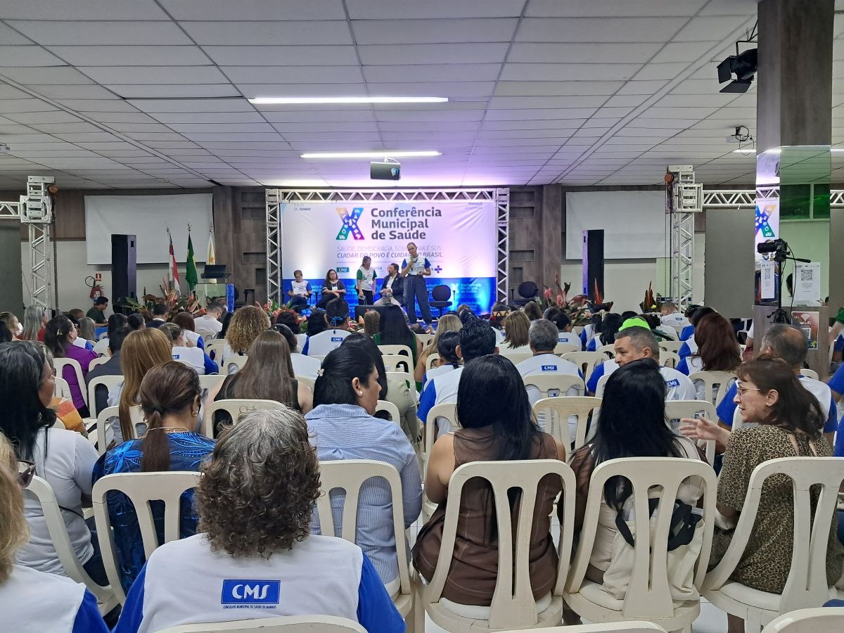 Democracia, financiamento, emergências climáticas e modelos de atenção no SUS são temas da 10ª Comus em Manaus