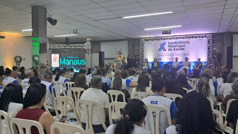 Gestores, trabalhadores e usuários do SUS em Manaus participam da 10ª Conferência Municipal de Saúde