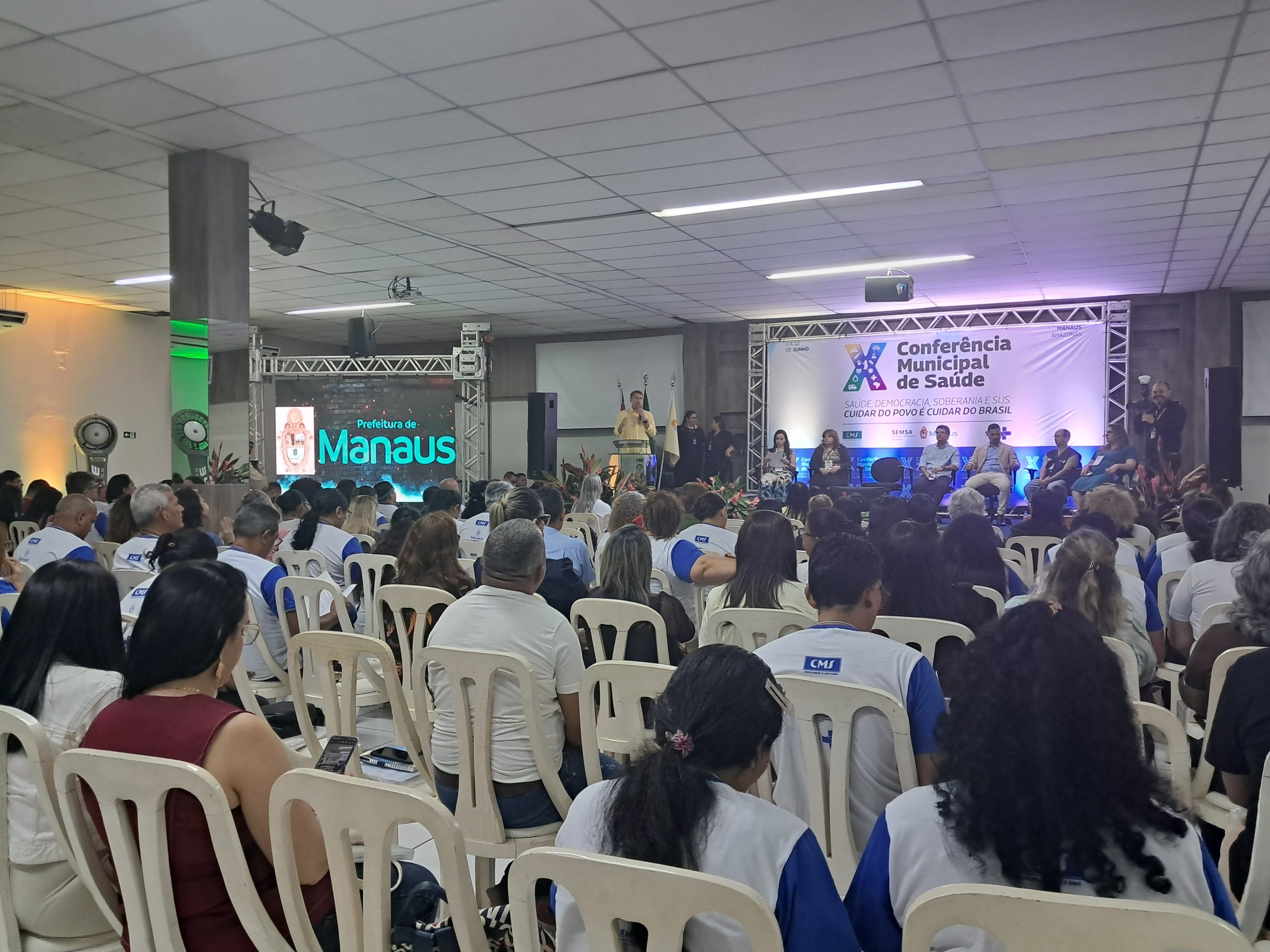 Gestores, trabalhadores e usuários do SUS em Manaus participam da 10ª Conferência Municipal de Saúde