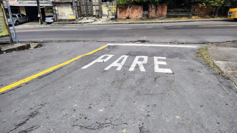 Prefeitura de Manaus amplia sinalização viária em corredores estratégicos da capital