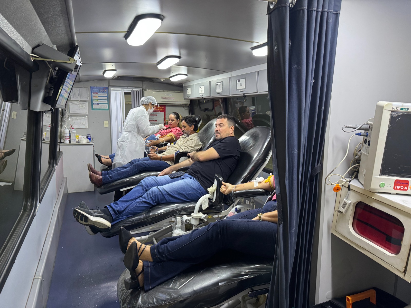 Prefeitura de Manaus mobiliza servidores em ação de doação de sangue na Seminf
